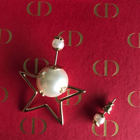 fake dior earrings|how to identify dior jewelry.